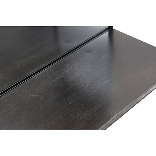 Gold Metal Industrial Wall Mirror, 3ct.